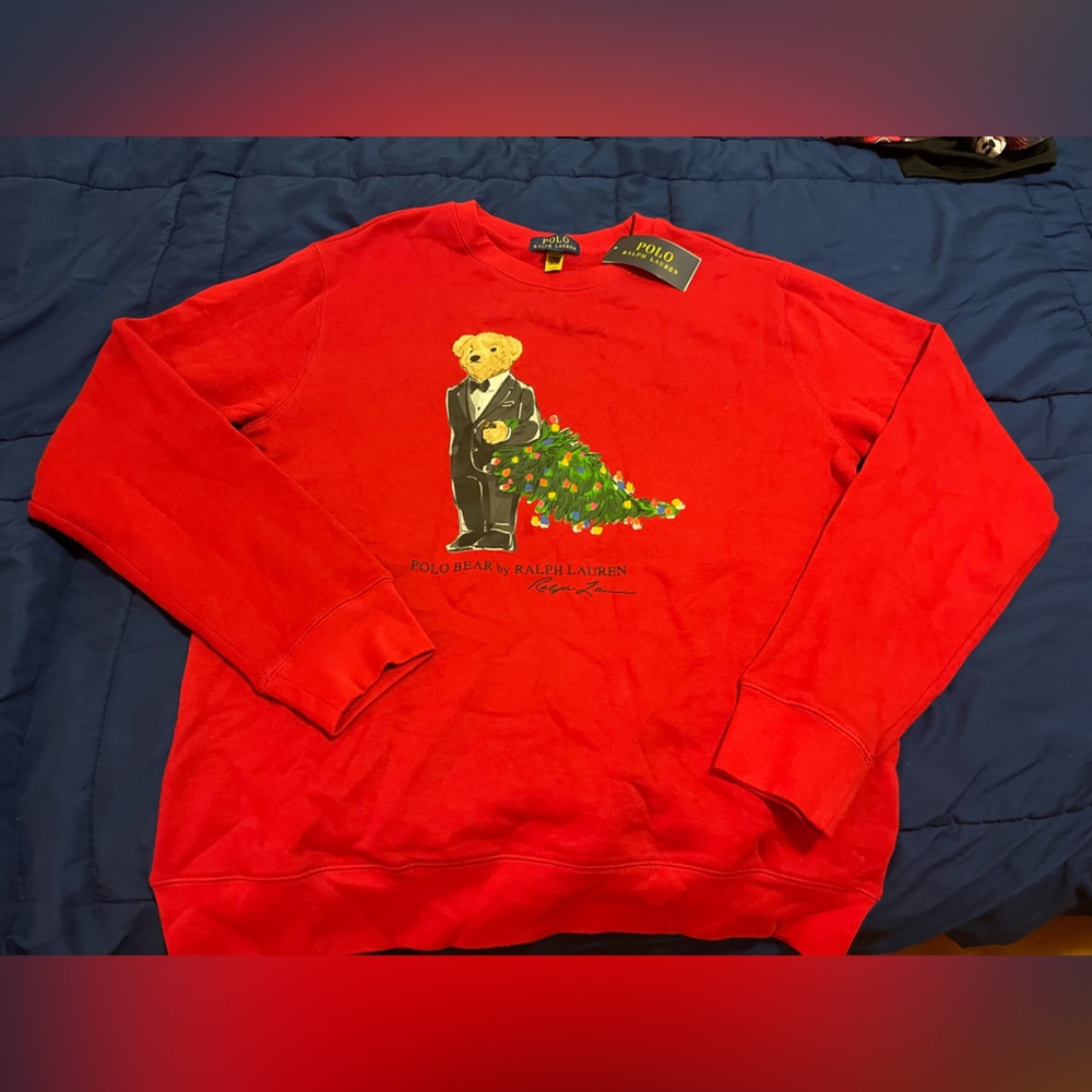 Polo by Ralph Lauren Red Sweatshirt